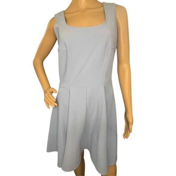 Lulu’s Light Blue A-Line Stretchy Tank Style Mini Dress - Picture 1 of 5